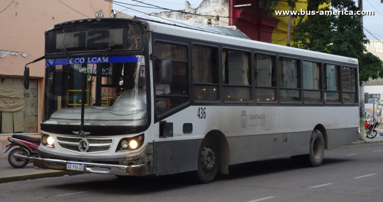 Mercedes-Benz OF 1621 - La Favorita Favorito GR - Municipalidad Santiago del Estero , Decano
AD 790 UD

Línea 119 (Santiago del Estero), interno 436
