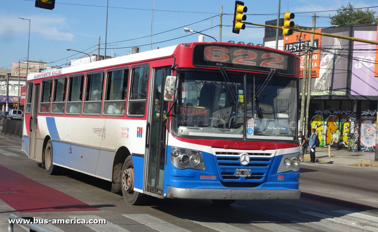Mercedes-Benz OF 1722 - La Favorita Favorito GR - Almafuerte
MVL 046

Línea 622 (Pdo. La Matanza), interno 508
