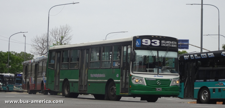 Mercedes-Benz OH 1618 L SB - La Favorita Favorito GR 84/2010 - 1º de Septiembre
JOG 344

Línea 93 (Buenos Aires), interno 46
