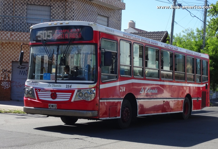 Mercedes-Benz OH 1618 L SB - La Favorita Favorito GR 84/2010 - La Colorada
LMH 406
[url=https://bus-america.com/galeria/displayimage.php?pid=70145]https://bus-america.com/galeria/displayimage.php?pid=70145[/url]

Línea 505 (Pdo.F.Varela), interno 214
Ex línea 178 (Buenos Aires), interno 1
