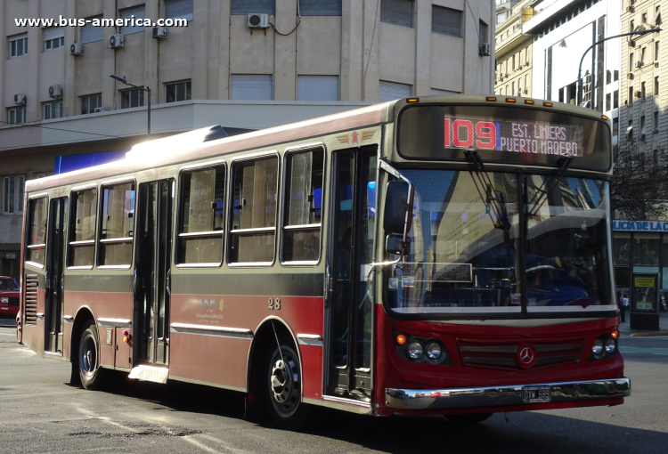 Mercedes-Benz OH 1618 L SB - La Favorita Favorito GR 87/2011 - Nueve de Julio
OXW 689
[url=https://bus-america.com/galeria/displayimage.php?pid=68259]https://bus-america.com/galeria/displayimage.php?pid=68259[/url]

Línea 109 (Buenos Aires), interno 28
