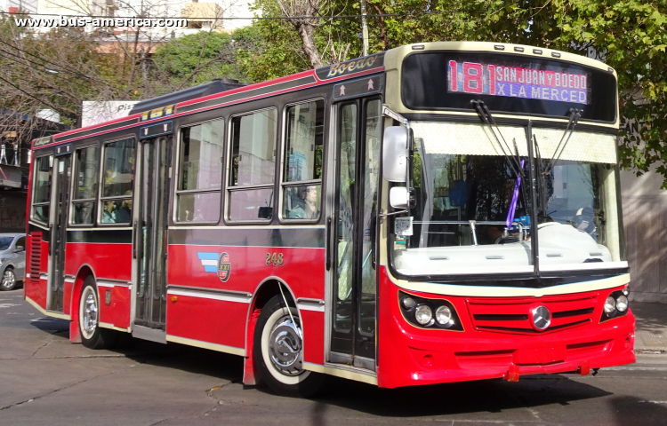 Mercedes-Benz OH 1618 L SB - La Favorita Favorito GR 87/2011 - Siglo XXI
OTE 499
[url=https://bus-america.com/galeria/displayimage.php?pid=68936]https://bus-america.com/galeria/displayimage.php?pid=68936[/url]

Línea 181 (Buenos Aires), interno 248
