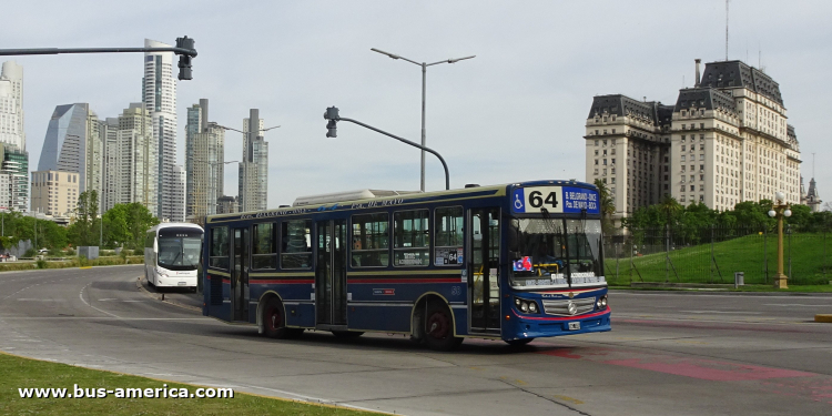 Mercedes-Benz OH 1618 L SB - La Favorita Favorito GR 87/2011 - Vuelta de Rocha
OWG 448

Línea 64 (Buenos Aires), interno 58
