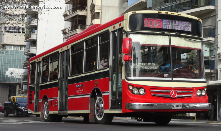 Mercedes-Benz OH 1618 L SB - La Favorita Favorito GR 87/2011 - Nueve de Julio
PMB 100
[url=https://bus-america.com/galeria/displayimage.php?pid=68260]https://bus-america.com/galeria/displayimage.php?pid=68260[/url]

Línea 109 (Buenos Aires), interno 30
