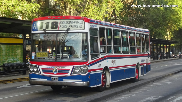 Mercedes-Benz OH 1618 L SB - La Favorita Favorito GR - M.O. Barrancas de Belgrano
IHK 470

Línea 118 (Buenos Aires), interno 46
