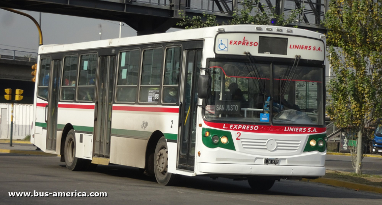 Mercedes-Benz OH 1618 L SB - La Favorita Favorito GR - L.Expreso Liniers
LJW 678

Línea 88 (Buenos Aires- fraccionamiento en la Provincia de Buenos Aires), interno 2
