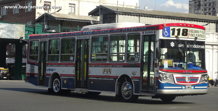 Mercedes-Benz OH 1618 L SB - La Favorita Favorito GR - M.O. Barrancas de Belgrano
MGQ 172
[url=https://bus-america.com/galeria/displayimage.php?pid=51534]https://bus-america.com/galeria/displayimage.php?pid=51534[/url]

Línea 118 (Buenos Aires), interno 40
