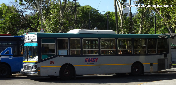 Mercedes-Benz OH 1621 L SB - La Favorita Favorito GR 95/2016 - EMG
AE 901 GP

Línea 245 (Prov.Buenos Aires), interno 102
