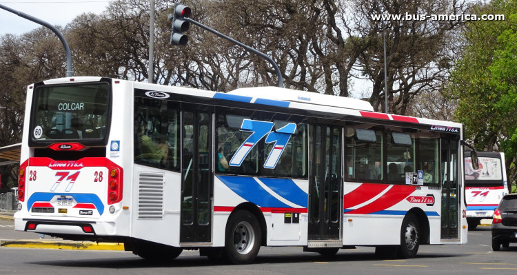 Mercedes-Benz OH 1621 L SB - La Favorita Favorito GR 95/2016 - Línea 71
AE 875 WX

Línea 71 (Buenos Aires), interno 28
