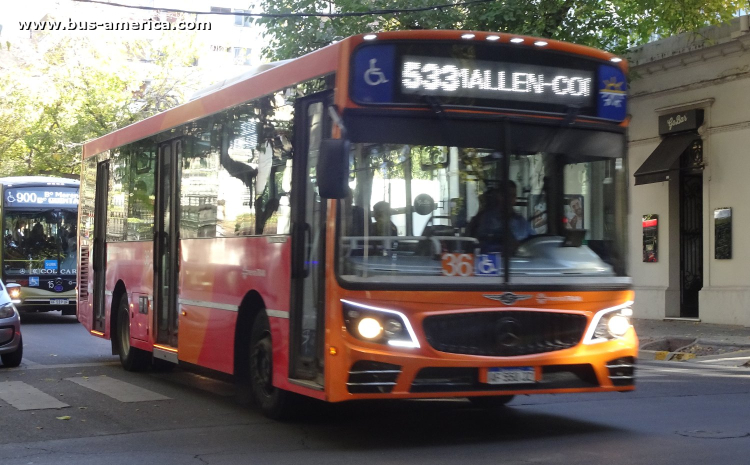 Mercedes-Benz OH 1621 L SB - La Favorita Favorito GR - Mendotran , Gral.Roca
¿AF 660 JZ?

Línea 533 (Mendotran, Prov.Mendoza), interno 36
