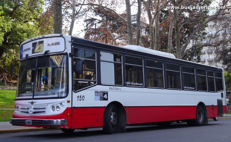Mercedes-Benz OH 1718 L SB - La Favorita Favorito GR 90/2014 - J.B.Justo
PBZ 276
[url=https://bus-america.com/galeria/displayimage.php?pid=68374]https://bus-america.com/galeria/displayimage.php?pid=68374[/url]
[url=https://bus-america.com/galeria/displayimage.php?pid=69532]https://bus-america.com/galeria/displayimage.php?pid=69532[/url]
[url=https://bus-america.com/galeria/displayimage.php?pid=69533]https://bus-america.com/galeria/displayimage.php?pid=69533[/url]

Línea 4 (Buenos Aires), interno 150
Ex Línea 4 (Buenos Aires), interno 50

