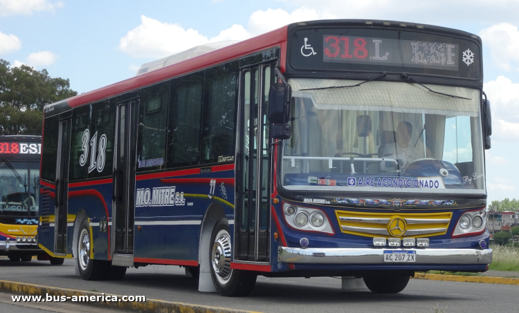 Mercedes-Benz OH 1721 L SB - La Favorita Favorito GR 96/2016 -M.O.Mitre
AC 207 ZX

Línea 318 (Prov. Buenos Aires), interno 77
