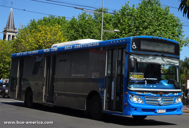 Mercedes-Benz OH 1721 L SB - La Favorita Favorito GR 96/2016 - Línea 213
AB 370 CL
[url=https://bus-america.com/galeria/displayimage.php?pid=67421]https://bus-america.com/galeria/displayimage.php?pid=67421[/url]

Línea 53 (Buenos Aires), interno 64
