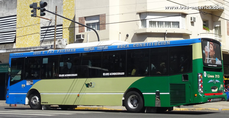 Mercedes-Benz OH 1721 L SB - La Favorita Favorito GR 96/2016 - Línea 213
AB 624 DU

Línea 53 (Buenos Aires), interno 99
