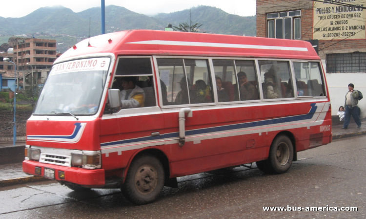 Kia Combi AM 815 (en Perú) - San Jerónimo
¿UT-1807?

Ruta 101 (Cusco)
