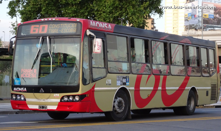 Agrale MT 15.0 LE - Nuovobus - MONSA
KCA 325

Línea 60 (Buenos Aires), interno 6128
