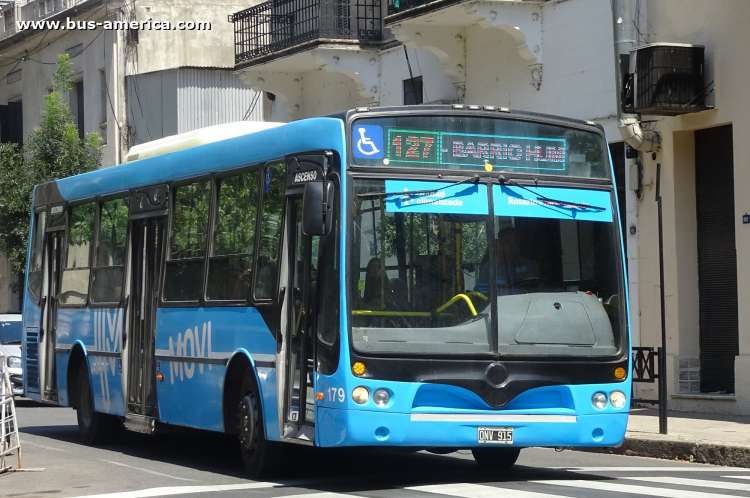 Agrale MT 17.0 LE - Nuovobus Menghi - Movi
ONV 915

Línea 127 (Rosario), interno 179

