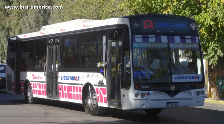 Mercedes-Benz O 500 U - Nuovobus Menghi Euro - Red Tulum , Libertador
AE 092 MV
[url=https://bus-america.com/galeria/displayimage.php?pid=61417]https://bus-america.com/galeria/displayimage.php?pid=61417[/url]

Línea A (Prov. San Juan), interno 05
