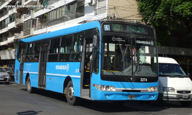 Mercedes-Benz O 500 U - Nuovobus PH - Rosario Bus
NOM 989

Línea 103 (Rosario), interno 3274
