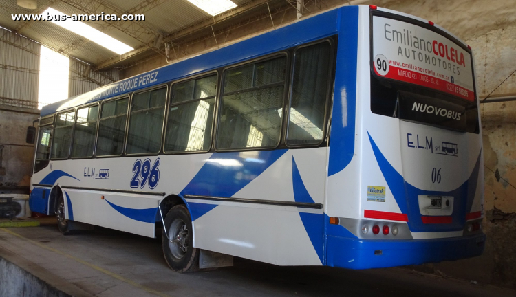 Mercedes-Benz OF 1418 - Nuovobus - ELM
¿--E 102?

Línea 296 (Prov. Buenos Aires), interno 06
