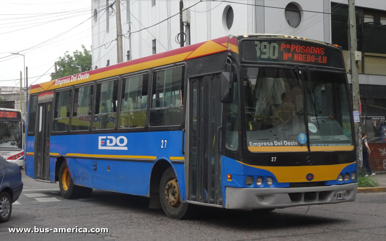 Mercedes-Benz OF 1418 - Nuovobus PH 0004 - EDO
JEI 541

Línea 390 (Prov. Buenos Aires), interno 27
