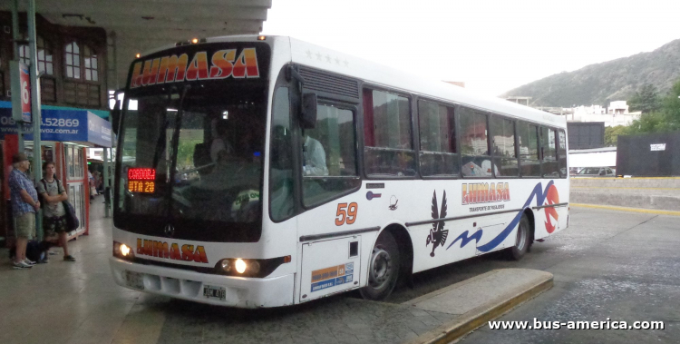 Mercedes-Benz OF 1418 - Nuovobus PH - Lumasa
JQM 478
[url=https://bus-america.com/galeria/displayimage.php?pid=59649]https://bus-america.com/galeria/displayimage.php?pid=59649[/url]
[url=https://bus-america.com/galeria/displayimage.php?pid=59650]https://bus-america.com/galeria/displayimage.php?pid=59650[/url]

Lumasa (Prov. Córdoba), interno 59, patente provincial 1079
