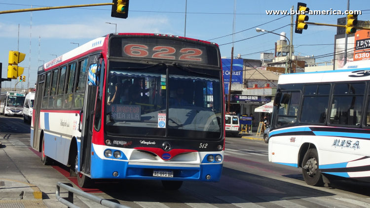 Mercedes-Benz OF 1621 - Nuovobus Menghi Euro - Almafuerte
AC 091 BE

Línea 622 (Pdo. La Matanza), interno 512
