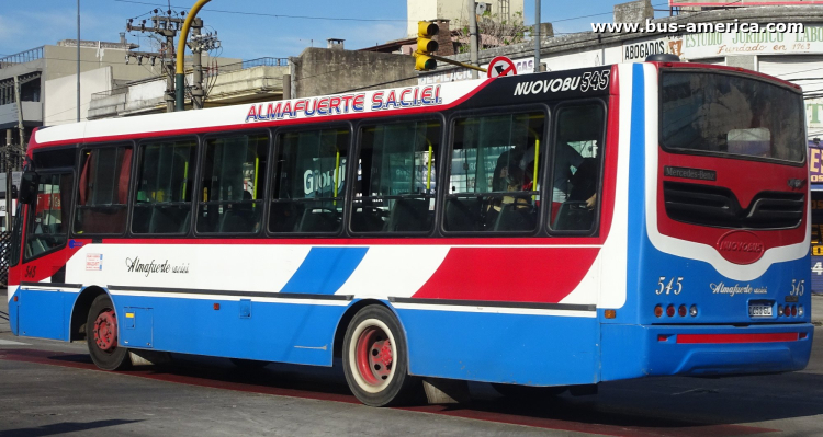 Mercedes-Benz OF 1621 - Nuovobus Menghi Euro - Almafuerte
AC 058 GL

Línea 622 (Pdo. La Matanza), interno 554
