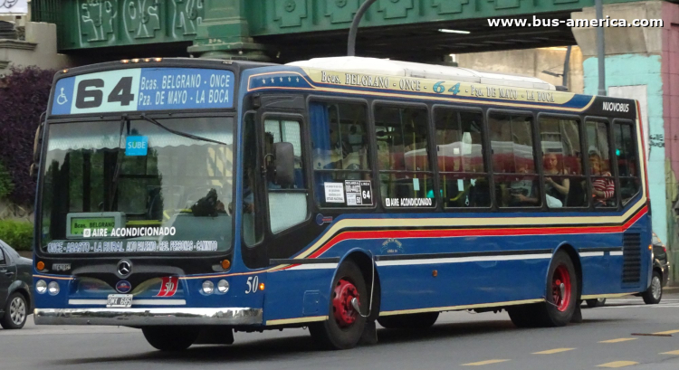 Mercedes-Benz OH 1618 L SB - Nuovobus Menghi PH 0037 - Vuelta de Rocha
OMX 685
[url=https://bus-america.com/galeria/displayimage.php?pid=66637]https://bus-america.com/galeria/displayimage.php?pid=66637[/url]

Línea 64 (Buenos Aires), interno 50
