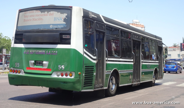 Mercedes-Benz OH 1618 L SB - Nuovobus PH 0018 - 4 de Septiembre
LLS 121

Línea 37 (Buenos Aires), interno 55
