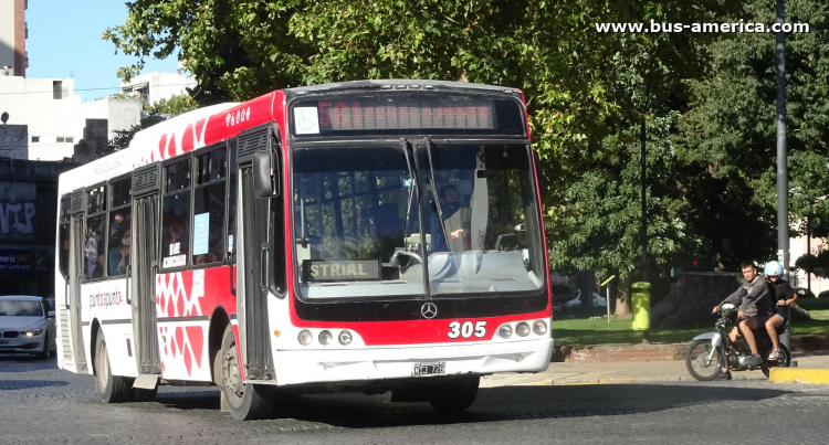 Mercedes-Benz OH 1618 L SB - Nuovobus - Nueve de Julio
MIJ 726

Línea 561 (Pdo. La Plata), unidad 305
