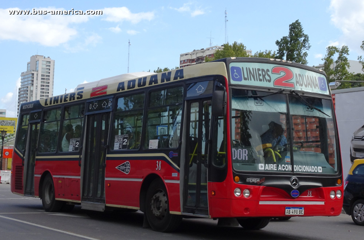 Mercedes-Benz OH 1621 L SB - Nuovobus Menghi Euro PH 0054 - 22 de Setiembre
AB 498 BE
[url=https://bus-america.com/galeria/displayimage.php?pid=66488]https://bus-america.com/galeria/displayimage.php?pid=66488[/url]
[url=https://bus-america.com/galeria/displayimage.php?pid=66490]https://bus-america.com/galeria/displayimage.php?pid=66490[/url]
[url=https://bus-america.com/galeria/displayimage.php?pid=66491]https://bus-america.com/galeria/displayimage.php?pid=66491[/url]

Línea 2 (Buenos Aires), interno 38
