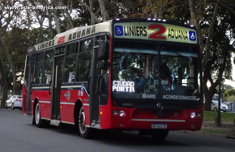 Mercedes-Benz OH 1621 L SB - Nuovobus Menghi Euro PH 0054 - 22 de Setiembre
AB 563 JT
[url=https://bus-america.com/galeria/displayimage.php?pid=66495]https://bus-america.com/galeria/displayimage.php?pid=66495[/url]
[url=https://bus-america.com/galeria/displayimage.php?pid=66496]https://bus-america.com/galeria/displayimage.php?pid=66496[/url]
[url=https://bus-america.com/galeria/displayimage.php?pid=66498]https://bus-america.com/galeria/displayimage.php?pid=66498[/url]

Línea 2 (Buenos Aires), interno 49
