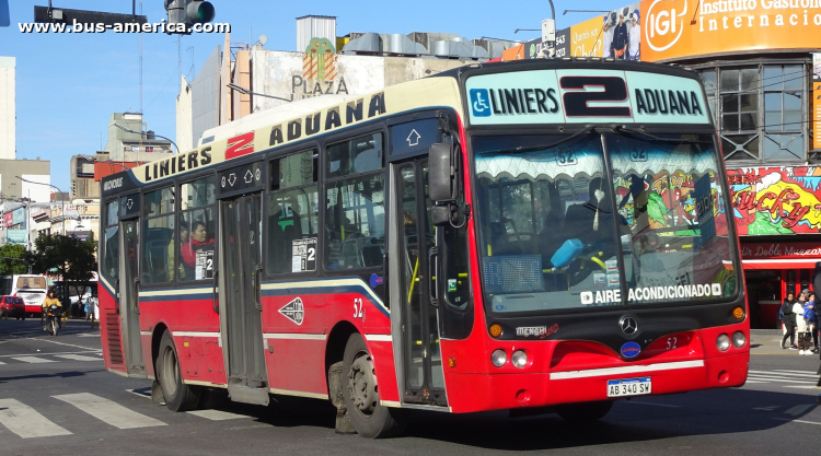 Mercedes-Benz OH 1621 L SB - Nuovobus Menghi Euro PH 0054 - 22 de Setiembre
AB 340 SW
[url=https://bus-america.com/galeria/displayimage.php?pid=66501]https://bus-america.com/galeria/displayimage.php?pid=66501[/url]
[url=https://bus-america.com/galeria/displayimage.php?pid=66503]https://bus-america.com/galeria/displayimage.php?pid=66503[/url]

Línea 2 (Buenos Aires), interno 52
