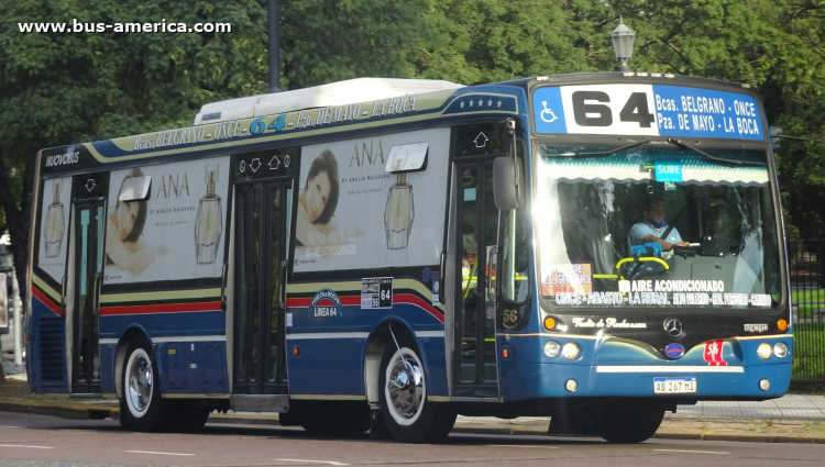 Mercedes-Benz OH 1621 L SB - Nuovobus Menghi PH 0054 - Vuelta de Rocha
AB 267 MI
[url=https://bus-america.com/galeria/displayimage.php?pid=66638]https://bus-america.com/galeria/displayimage.php?pid=66638[/url]
[url=https://bus-america.com/galeria/displayimage.php?pid=66639]https://bus-america.com/galeria/displayimage.php?pid=66639[/url]
[url=https://bus-america.com/galeria/displayimage.php?pid=66641]https://bus-america.com/galeria/displayimage.php?pid=66641[/url]
[url=https://bus-america.com/galeria/displayimage.php?pid=66642]https://bus-america.com/galeria/displayimage.php?pid=66642[/url]
[url=https://bus-america.com/galeria/displayimage.php?pid=66643]https://bus-america.com/galeria/displayimage.php?pid=66643[/url]
[url=https://bus-america.com/galeria/displayimage.php?pid=66644]https://bus-america.com/galeria/displayimage.php?pid=66644[/url]

Línea 64 (Buenos Aires), interno 56
