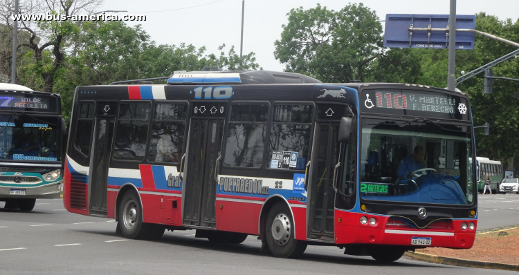 Mercedes-Benz OH 1621 L SB - Nuovobus Menghi Euro PH 54 - Gral. Pueyrredón
AD 943 OZ

Línea 110 (Buenos Aires), interno 25
