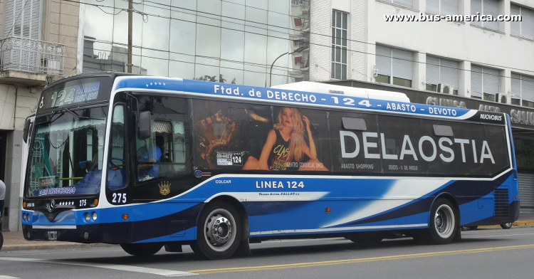 Mercedes-Benz OH 1718 L SB - Nuovobus Menghi PH 0022 - T.A.Callao
OLL 817
[url=https://bus-america.com/galeria/displayimage.php?pid=62853]https://bus-america.com/galeria/displayimage.php?pid=62853[/url]
[url=https://bus-america.com/galeria/displayimage.php?pid=62855]https://bus-america.com/galeria/displayimage.php?pid=62855[/url]

Línea 124 (Buenos Aires), interno 275
