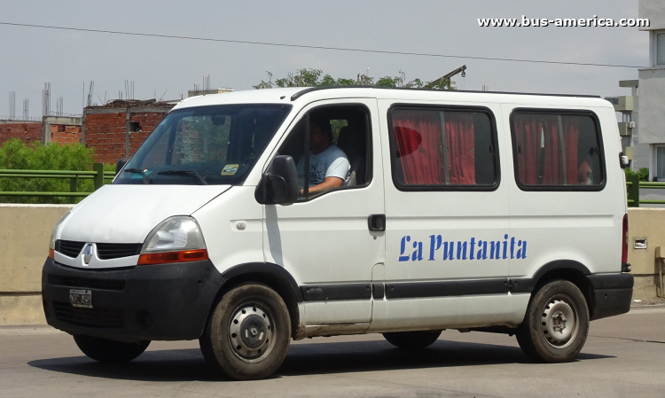 Renaul Master PH3 (en Argentina) - La Puntanita
KFC 491
[url=https://bus-america.com/galeria/displayimage.php?pid=67752]https://bus-america.com/galeria/displayimage.php?pid=67752[/url]

La Puntanita (Prov.Sgo.del Estero)
