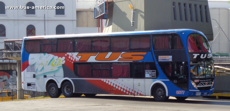 Mercedes-Benz O 500 RSD - Metalsur Starbus 405 - TUS
FUU 072
[url=https://bus-america.com/galeria/displayimage.php?pid=57261]https://bus-america.com/galeria/displayimage.php?pid=57261[/url]

T.U.S. (Prov. Córdoba), interno 8977, patente provincial 1400
