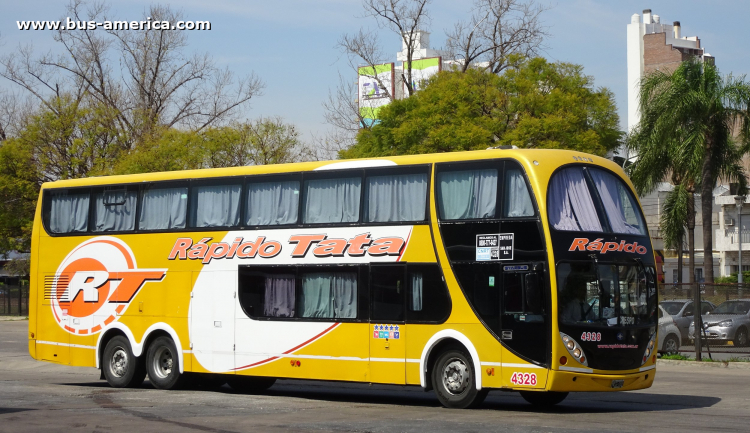 Mercedes-Benz O 500 RSD - Metalsur Starbus 405 - Rápido Tata
HEG 181
[url=https://bus-america.com/galeria/displayimage.php?pid=59861]https://bus-america.com/galeria/displayimage.php?pid=59861[/url]

Rápido Tata, interno 4328
