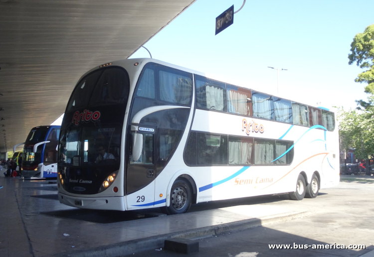 Mercedes-Benz O 500 RSD - Metalsur Starbus 405 - Arito
KCR 391

Arito (Prov. Santa Fe), interno 29
