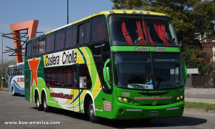 Mercedes-Benz O 400 RSD - Busscar Panorámico DD (en Argentina) - Costera Criolla
FAW 292

Costera Criolla, interno 7260
