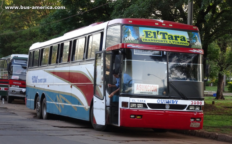 Scania K 113 - Busscar Jum Buss 360 (en Paraguay) - El Tara
AKJ 407

El Tara, interno 3000
Ex Palma Loma, interno 10000
