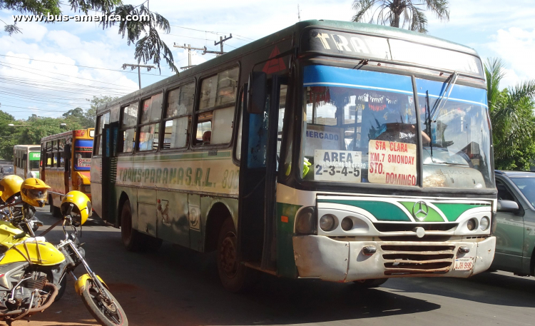 Mercedes-Benz OF - CAIO Aplha (en Paraguay) - Trans Paraná
AJH 998

Trans-Parana (Cdad. del Este), unidad 800
