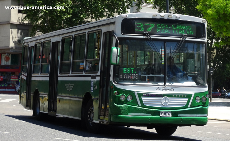 Mercedes-Benz OH 1718 L SB - La Favorita Favorito GR 85/2011 - 4 de Septiembre
LVL 059

Línea 37 (Buenos Aires), interno 30
