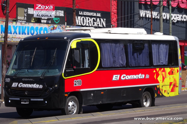 Mercedes-Benz LO 915 - Comil Piá - El Cometa Bis
LIS 183

El Cometa Bis, interno 210
