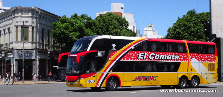 Mercedes-Benz O 500 RSD - Comil Campione DD (en Argentina) - El Cometa
MXM 024

El Cometa, interno 500
