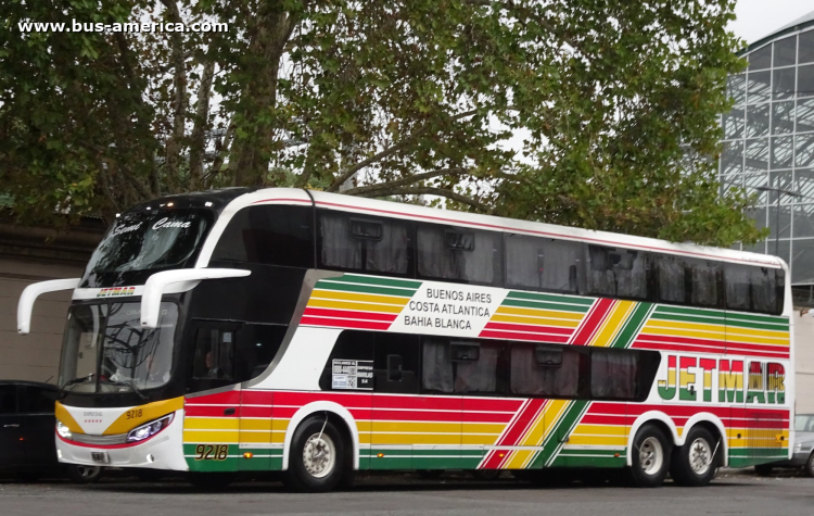 Scania K 380 - Comil Campeone DD (en Argentina) - Jet Mar , Marilao
Línea 274 (Prov.Buenos Aires), interno 9218
