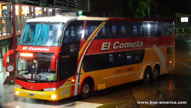 Mercedes-Benz O 500 RSD - Marcopolo G6 Paradiso 1800 DD (en Argentina) - El Cometa
JDN 124
[url=https://bus-america.com/galeria/displayimage.php?pid=59309]https://bus-america.com/galeria/displayimage.php?pid=59309[/url]
[url=https://bus-america.com/galeria/displayimage.php?pid=59310]https://bus-america.com/galeria/displayimage.php?pid=59310[/url]

El Cometa, interno 270
