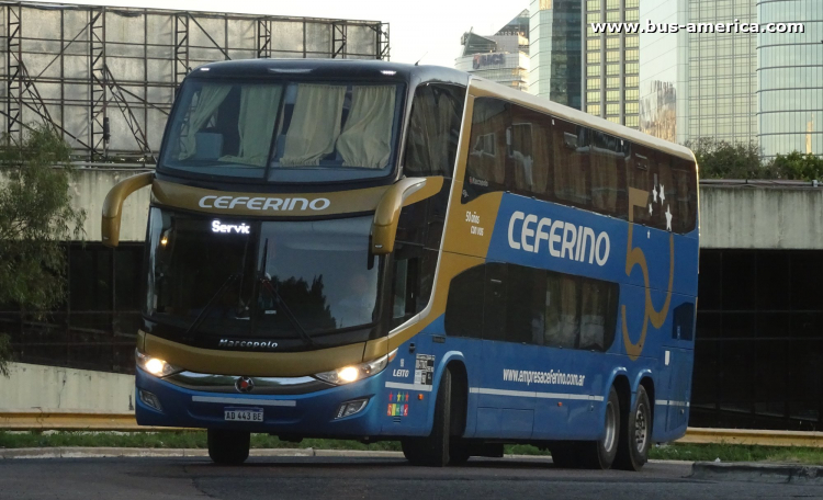 Mercedes-Benz O 500 RSD - Marcopolo G7 Paradiso 1800 DD (en Argentina) - Ceferino
AD 443 BE
[url=https://bus-america.com/galeria/displayimage.php?pid=60388]https://bus-america.com/galeria/displayimage.php?pid=60388[/url]
[url=https://bus-america.com/galeria/displayimage.php?pid=60389]https://bus-america.com/galeria/displayimage.php?pid=60389[/url]

Ceferino, interno 1968
